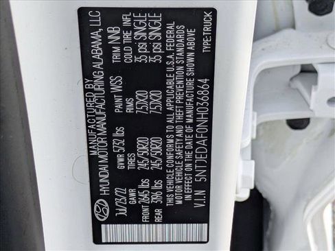 Used 2022 Hyundai Santa Cruz Limited image 25