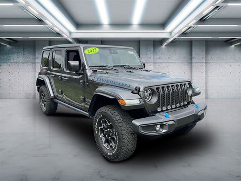 Used 2022 Jeep Wrangler Unlimited Rubicon 4xe w/ Cold Weather Group image 2