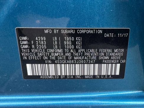 Used 2018 Subaru Impreza 2.0i Premium image 32