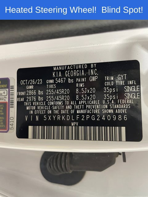 Used 2023 Kia Sorento SX AWD/4WD image 27