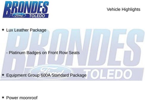 Used 2025 Ford Explorer Platinum w/ LUX Leather Package image 10