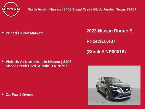 Used 2023 Nissan Rogue S FWD image 11
