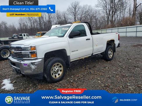 Used 2018 Chevrolet Silverado 2500 W/T w/ WT Convenience Package image 1