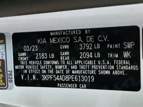 Used 2023 Kia Forte GT-Line w/ GT-Line Premium Package FWD image 14