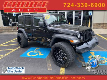Used 2019 Jeep Wrangler Unlimited Sport S