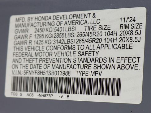 Used 2025 Honda Passport EX-L image 50