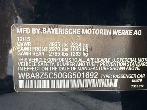 Used 2016 BMW 328i Gran Turismo xDrive AWD/4WD image 19