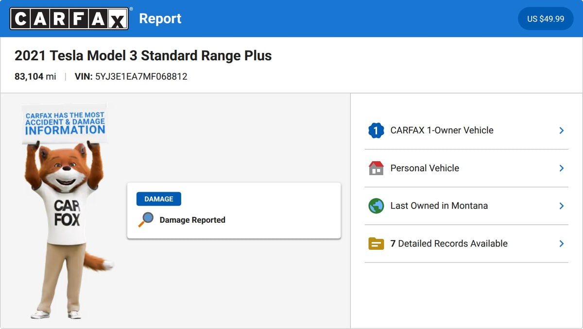 Used 2021 Tesla Model 3 Standard Range Plus RWD image 2