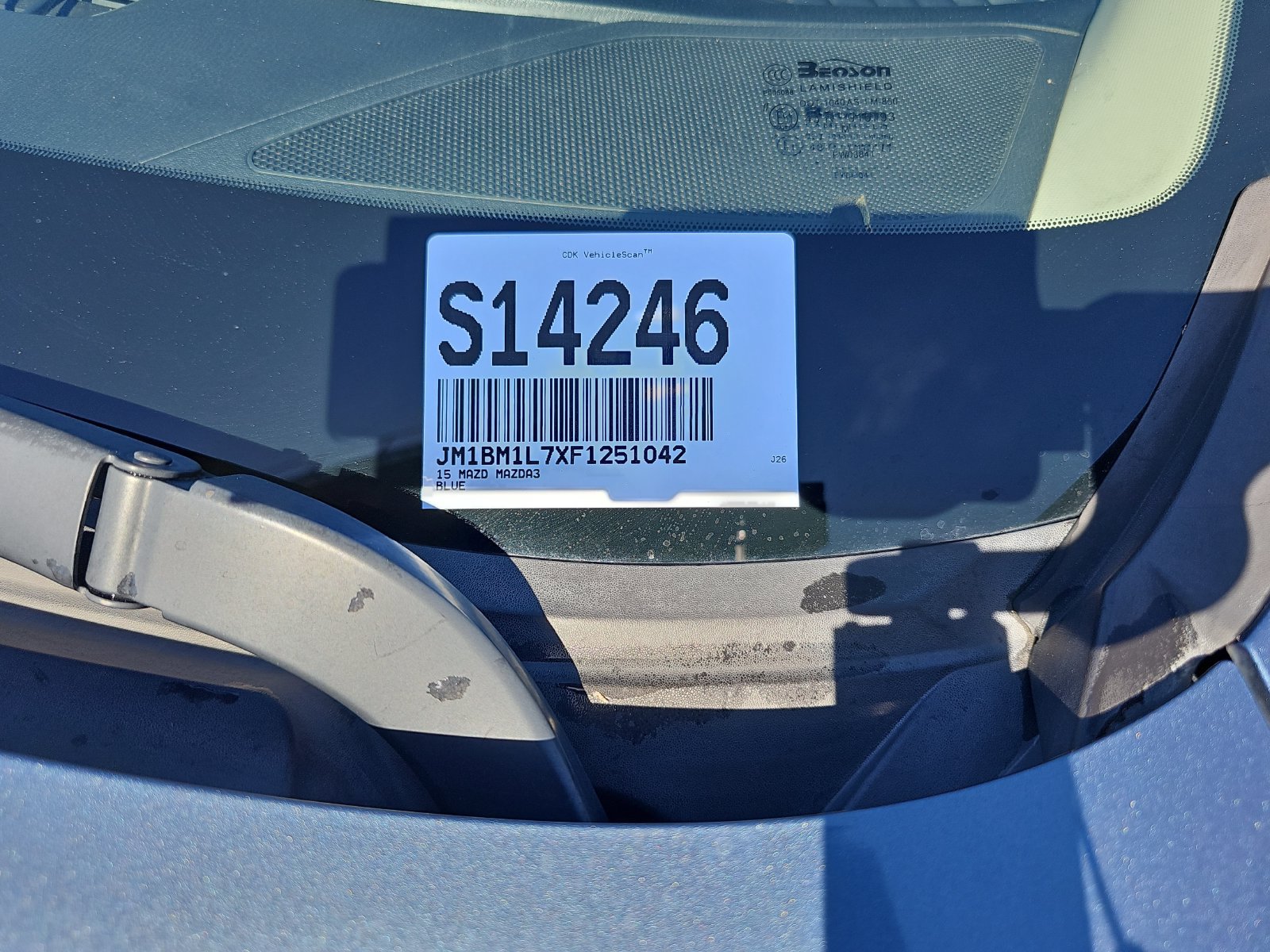 Used 2015 MAZDA MAZDA3 i Touring w/ Technology Package FWD image 14