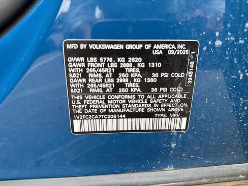 Used 2026 Volkswagen Atlas Cross Sport SEL Premium R-Line AWD/4WD image 14