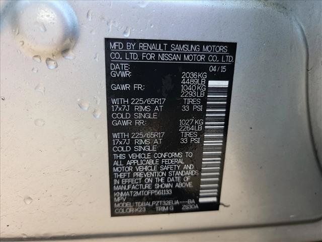 Used 2015 Nissan Rogue S FWD image 22