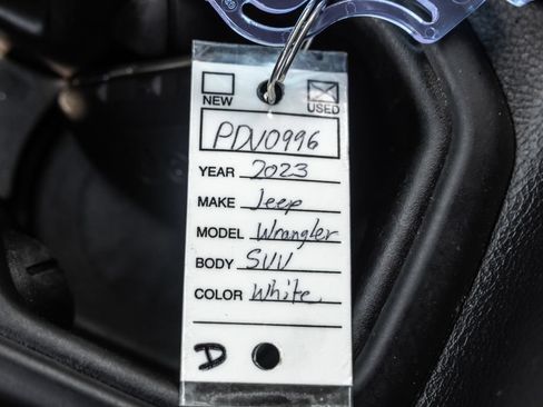 Used 2023 Jeep Wrangler Unlimited Sport AWD/4WD image 22