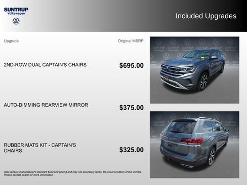 Used 2022 Volkswagen Atlas SEL image 2