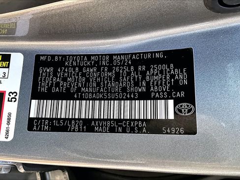 Certified 2025 Toyota Camry XSE AWD/4WD image 34