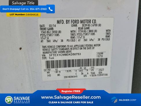 Used 2014 Ford F150 XLT RWD image 16