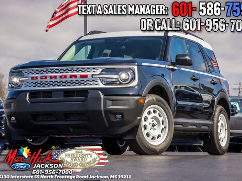 Certified 2025 Ford Bronco Sport Heritage w/ Convenience Package AWD/4WD image 1