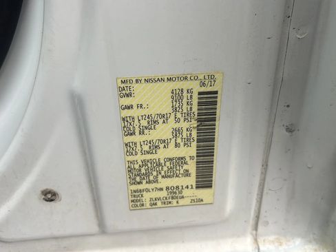 Used 2017 Nissan NV 2500 S w/ Power Basic Package RWD image 23