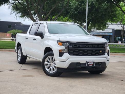 Used 2024 Chevrolet Silverado 1500 Custom w/ LPO, Dark Essentials Package RWD image 2