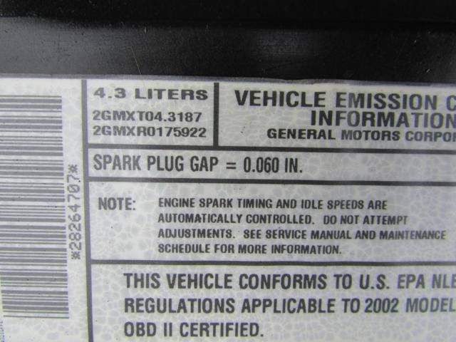 Used 2002 GMC Sonoma SL w/ Marketing Option Pkg RWD image 20