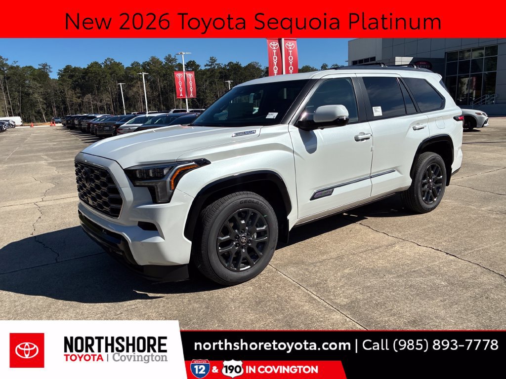 New 2026 Toyota Sequoia Platinum AWD/4WD 360° Tour