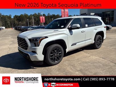 New 2026 Toyota Sequoia Platinum