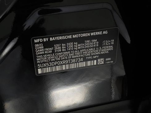 Used 2024 BMW X3 xDrive30i w/ Convenience Package AWD/4WD image 35