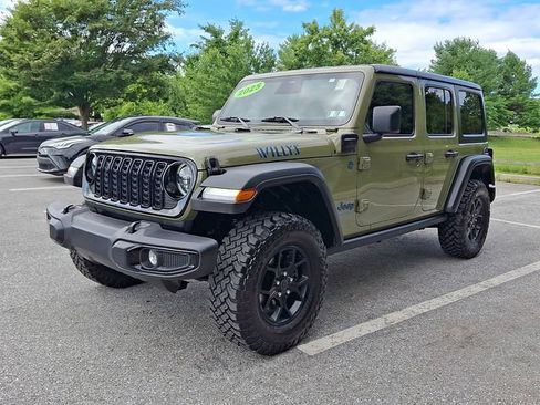 Used 2025 Jeep Wrangler Unlimited Sport S 4xe AWD/4WD image 3