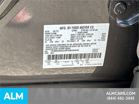 Used 2023 Ford Explorer ST w/ Equipment Group 401A AWD/4WD image 39