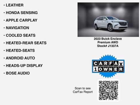 Used 2023 Buick Enclave Premium w/ Experience Buick Package AWD/4WD image 7