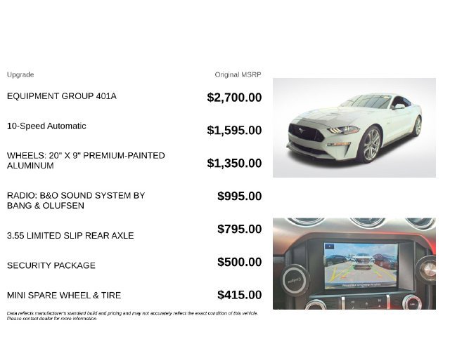 Used 2023 Ford Mustang GT Premium w/ Equipment Group 401A RWD image 3