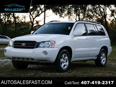 Used 2001 Toyota Highlander 2WD