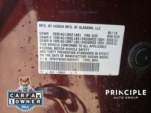 Used 2018 Honda Pilot Elite image 32