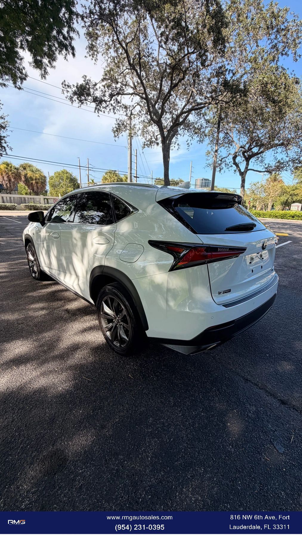 Used 2021 Lexus NX 300 F Sport w/ F Sport Premium Package FWD image 3