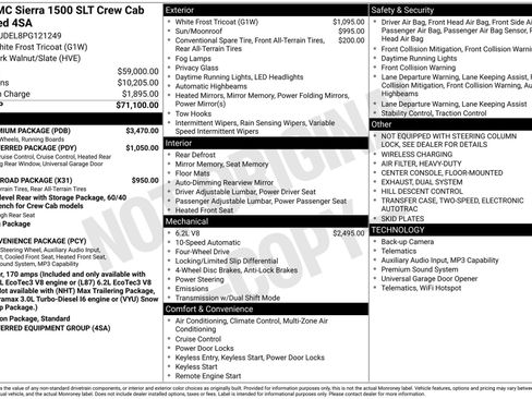 Used 2023 GMC Sierra 1500 SLT w/ SLT Premium Package image 3