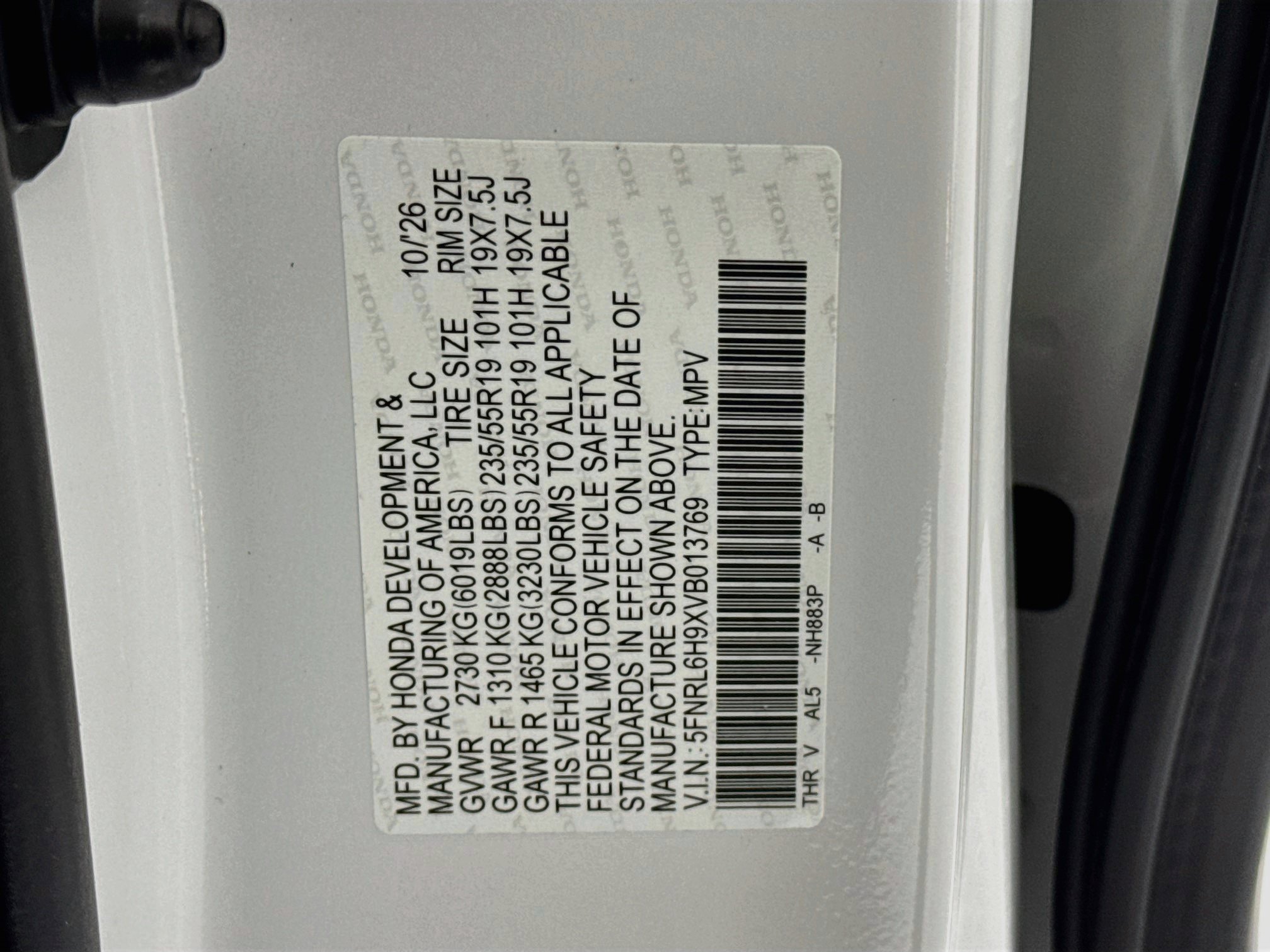 New 2027 Honda Odyssey Elite image 35