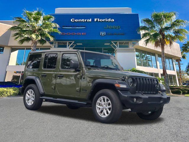 Used 2023 Jeep Wrangler Unlimited Sport w/ Sun And Sound Package AWD/4WD image 2