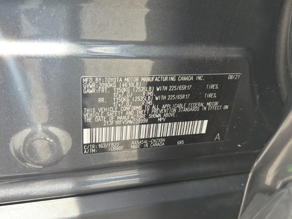 Used 2021 Toyota RAV4 LE AWD/4WD image 56