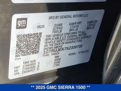 Used 2025 GMC Sierra 1500 Elevation AWD/4WD image 25