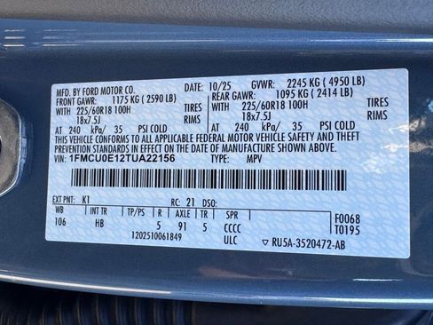 New 2026 Ford Escape SE image 43