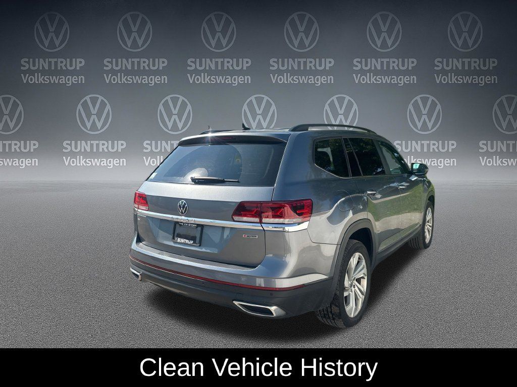 Used 2022 Volkswagen Atlas SE AWD/4WD image 3