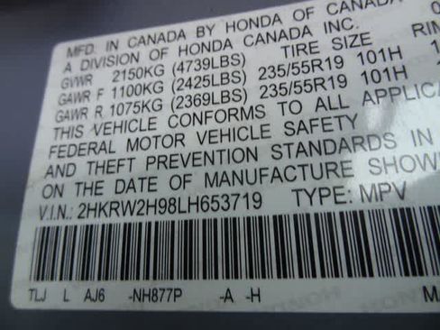 Used 2020 Honda CR-V Touring image 41