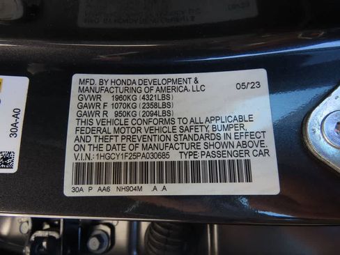 Used 2023 Honda Accord LX image 23