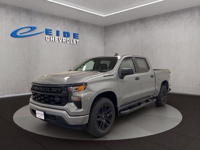 New 2026 Chevrolet Silverado 1500 Custom w/ Turbomax Blackout Package AWD/4WD image 4