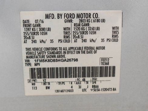 Used 2017 Ford Explorer XLT w/ Equipment Group 202A image 39