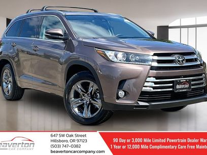 Used 2018 Toyota Highlander Limited Platinum