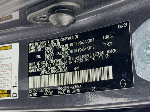 Certified 2021 Toyota 4Runner SR5 AWD/4WD image 31