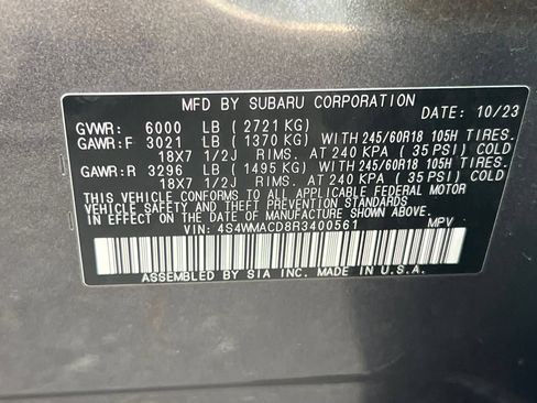 Used 2024 Subaru Ascent Premium w/ Convenience Package AWD/4WD image 53