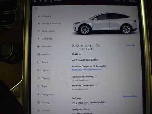 Used 2016 Tesla Model X 90D AWD/4WD image 23