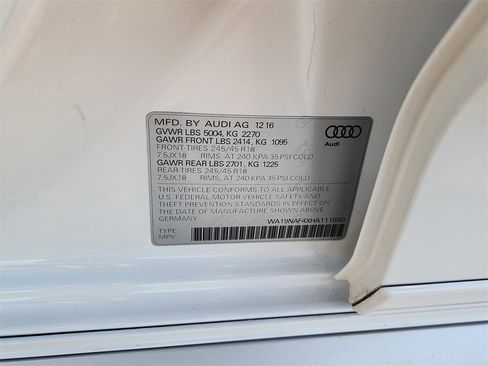 Used 2017 Audi A4 2.0T allroad Prestige image 20