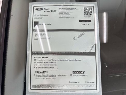 Used 2020 Volkswagen Tiguan SE image 10